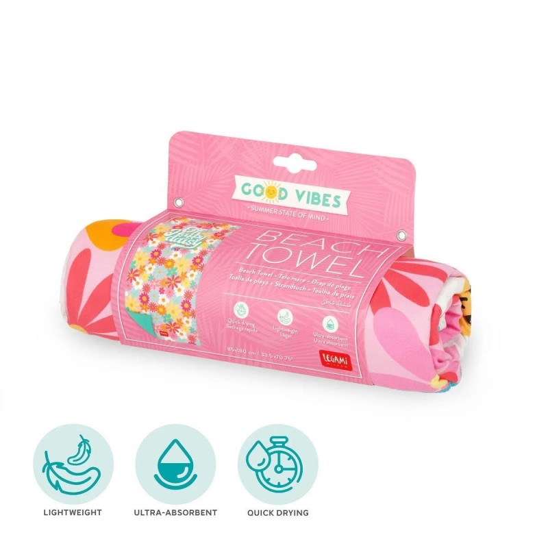 Legami Beach Towel Daisy