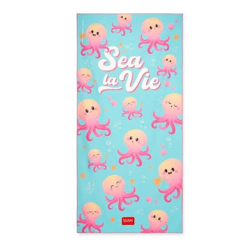 Legami Beach Towel Octopus