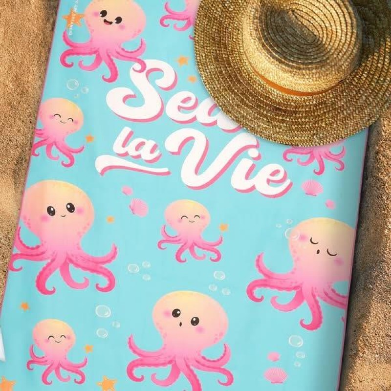 Legami Beach Towel Octopus