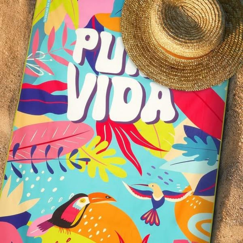 Legami Beach Towel Pura Vida