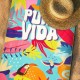 Legami Beach Towel Pura Vida
