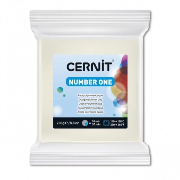 Cernit 250gr Number One No 027 Opaque White Cernit 250gr Number One No 027 Opaque White