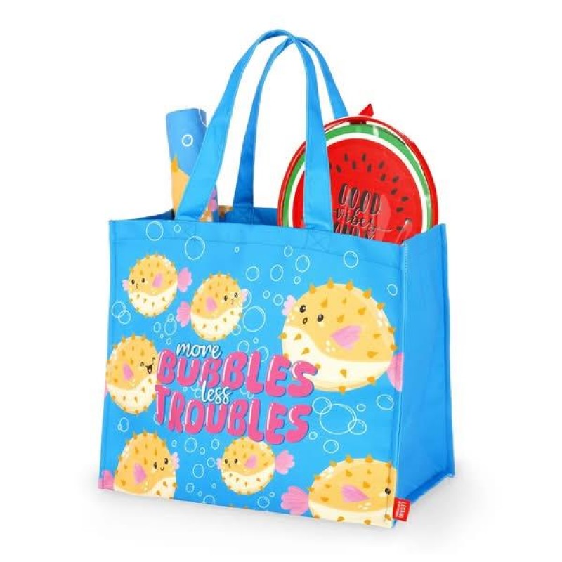 Legami Beach Bag Pufferfish Legami Beach Bag Pufferfish