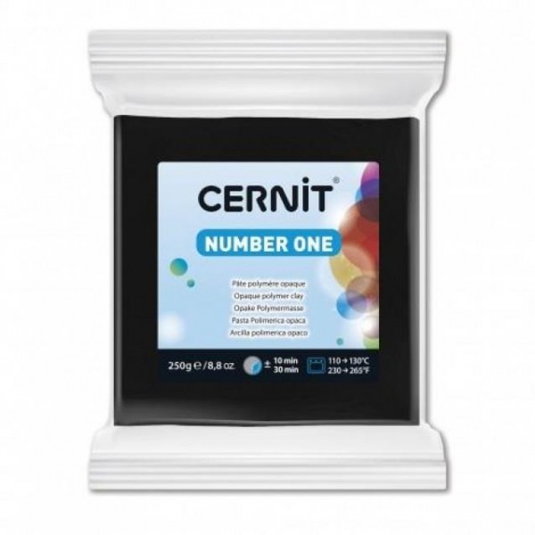 Cernit 250gr Number One No 100 Black Cernit 250gr Number One No 100 Black