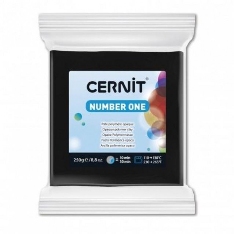 Cernit 250gr Number One No 100 Black