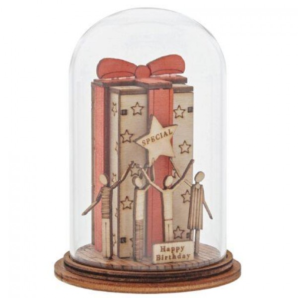 Kloche Διακοσμητικό Happy Birthday 8.5cm Kloche Διακοσμητικό Happy Birthday 8.5cm