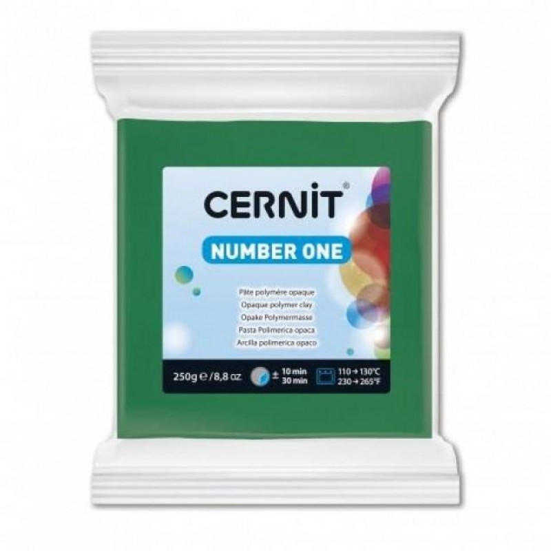 Cernit 250gr Number One No 600 Green