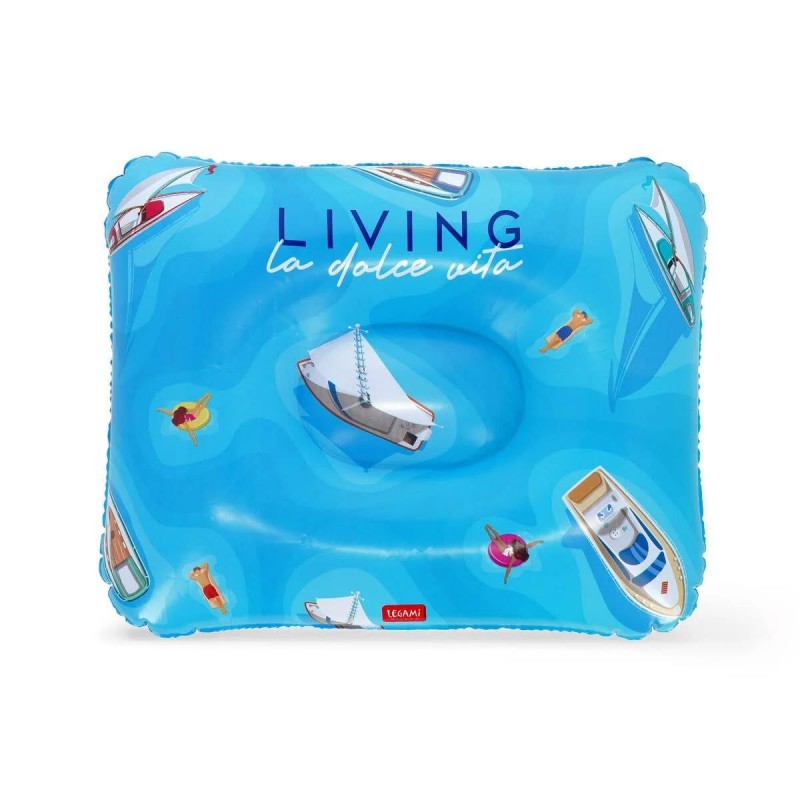 Legami Inflatable Pillow La Dolce Vita Legami Inflatable Pillow La Dolce Vita