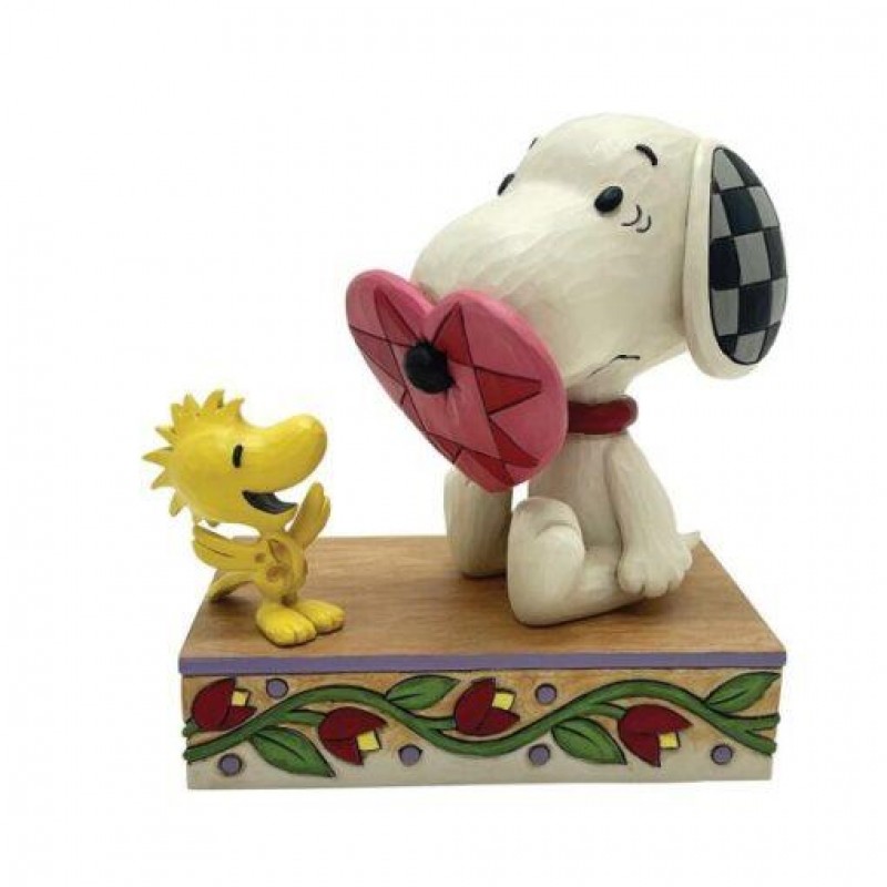 Φιγούρα Snoppy Love and Laughter (Snoopy with Heart on Nose) 12.5cm