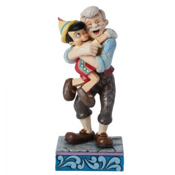 Φιγούρα Disney Gepetto and Pinocchio 18cm
