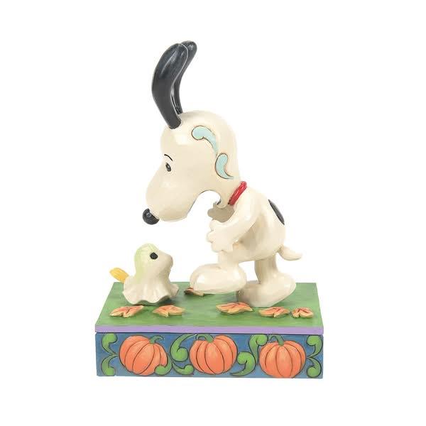Φιγούρα Snoppy A Spooky Encounter (Snoopy Scared by Woodstock Ghost) 13cm Φιγούρα Snoppy A Spooky Encounter (Snoopy Scared by Woodstock Ghost) 13cm