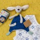 Moulin Roty Πανάκι Αγγαλιάς Σκυλάκι Μπλέ Moulin Roty Πανάκι Αγγαλιάς Σκυλάκι Μπλέ