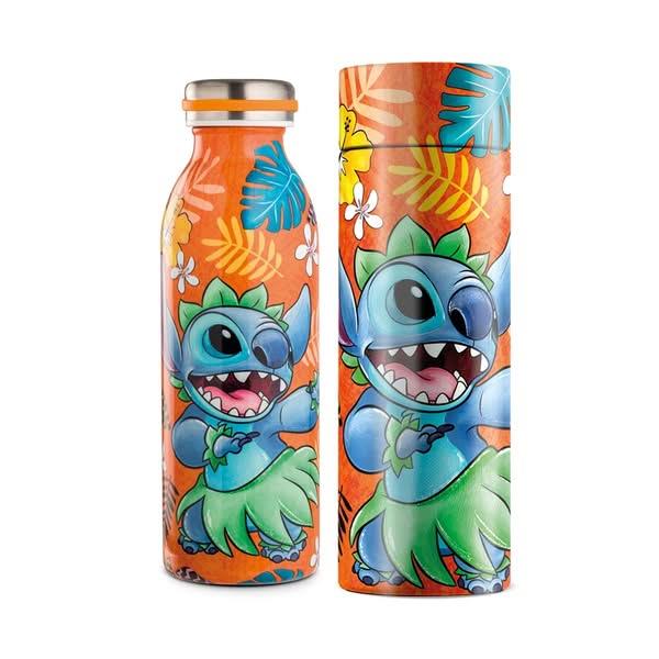 Disney Stitch Μπουκάλι Θερμός Πορτοκαλί 500ml