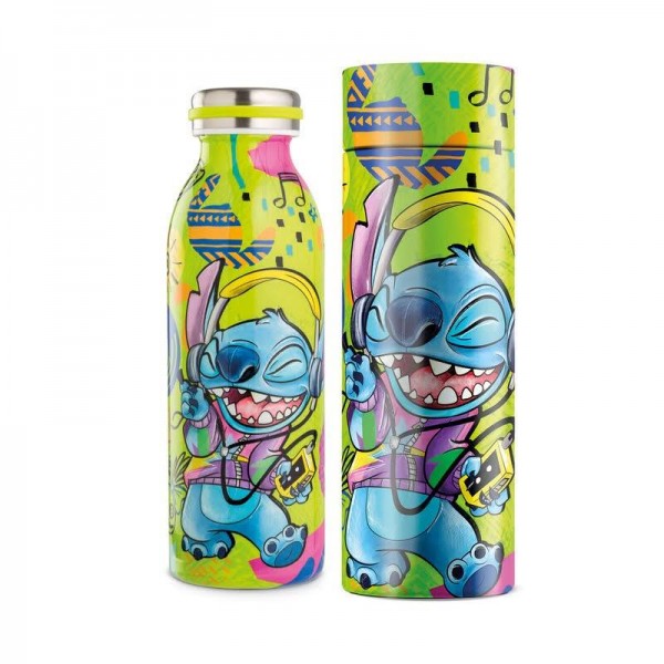 Disney Stitch Μπουκάλι Θερμός Πράσινο 500ml