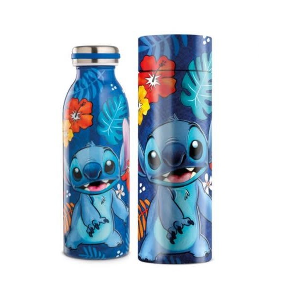 Disney Stitch Μπουκάλι Θερμός Μπλέ 500ml
