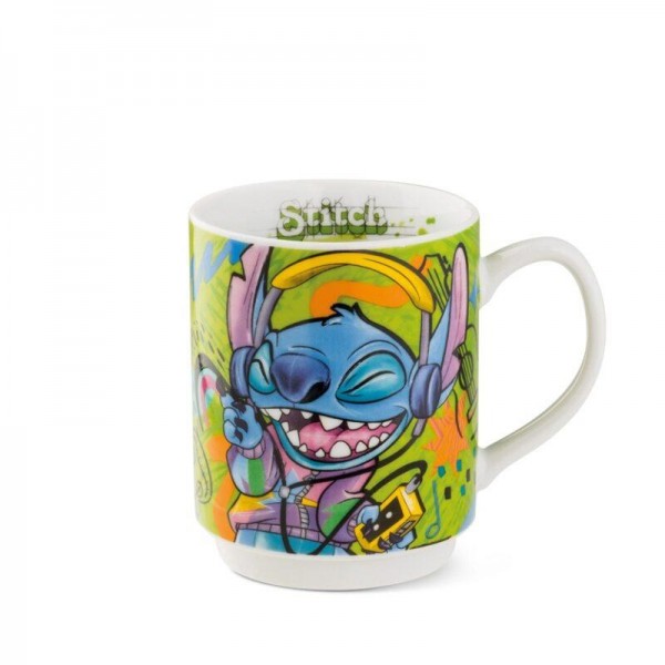 Disney Stitch Κούπα Πράσινη 350ml