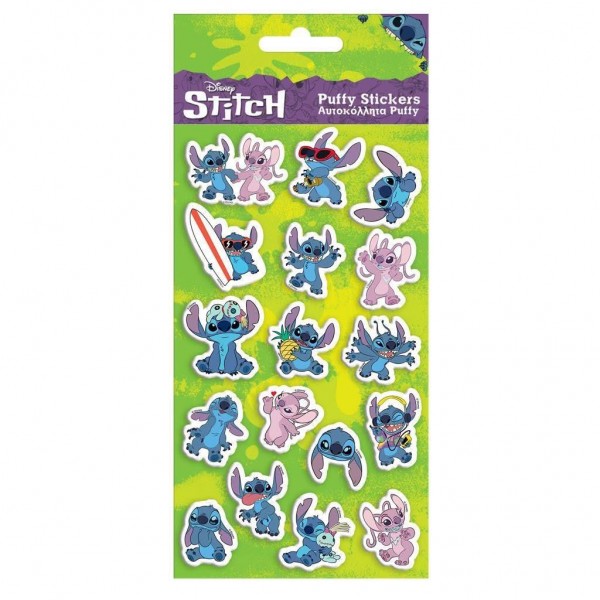 Disney Puffy Stickers Stich