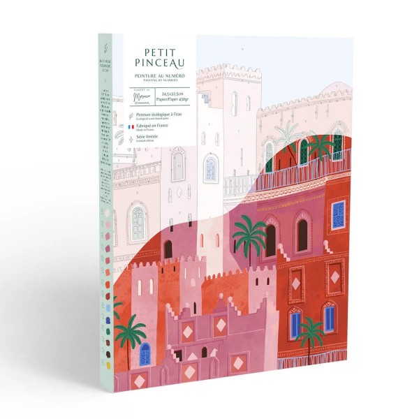 Petit Pinceau Ζωγραφική με Αριθμούς Ηλιοβασίλεμα στο Μαρόκο Από τη Mona Mai