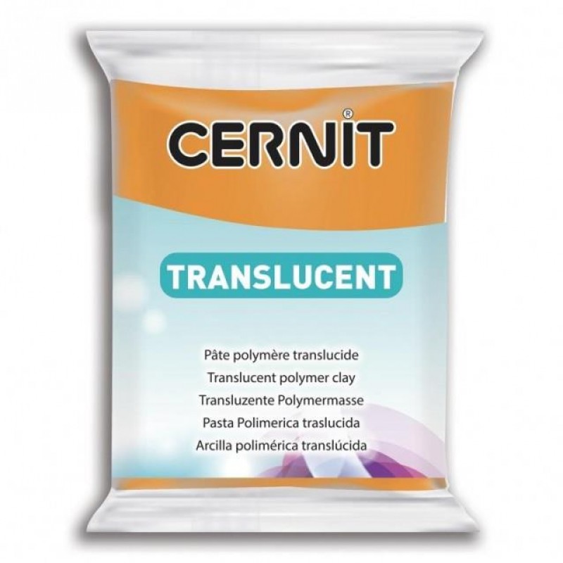Cernit 56gr Translucent No 752 Orange