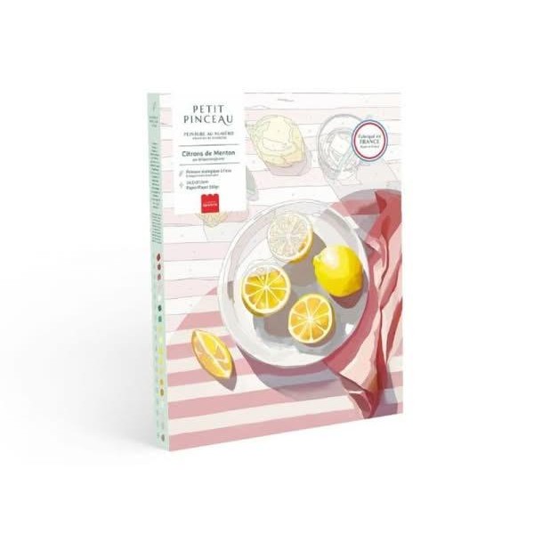 Petit Pinceau Ζωγραφική με Αριθμούς Λεμόνια της Μεντόν