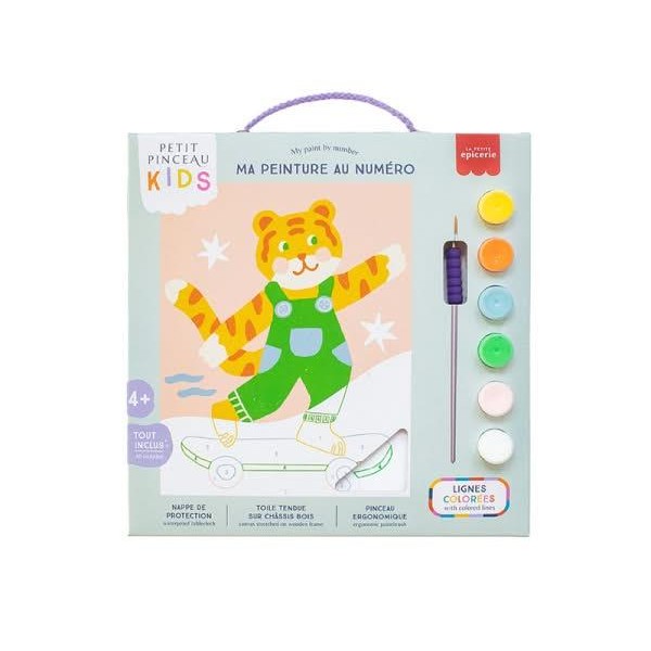 Petit Pinceau Ζωγραφική με Αριθμούς για Παιδιά Titi Skate
