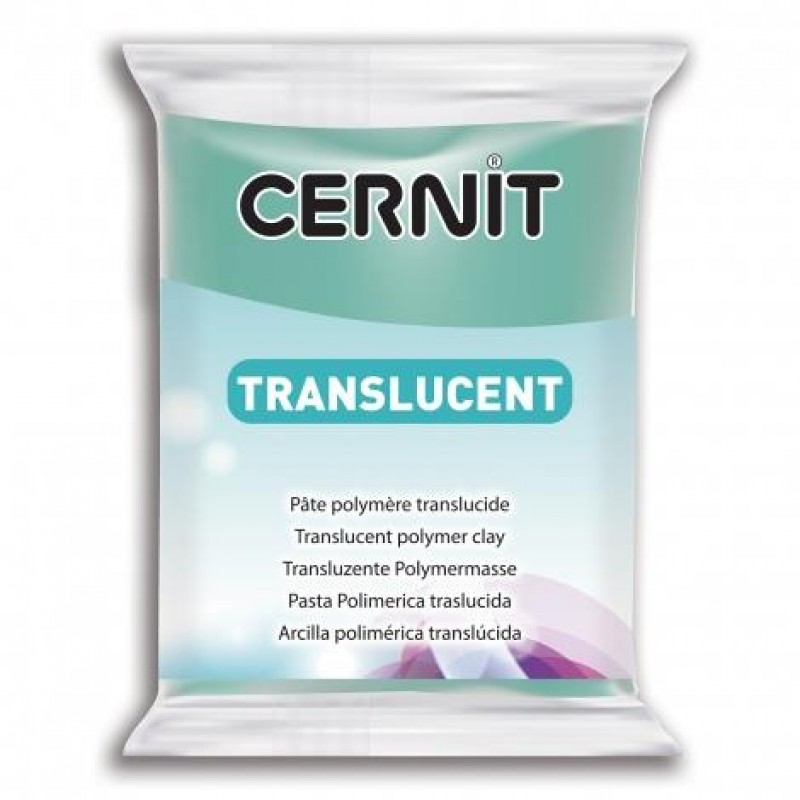 Cernit 56gr Translucent No 620 Emerald green