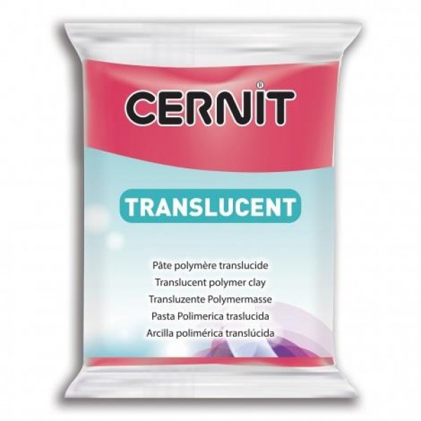 Cernit 56gr Translucent No 474 Ruby Red