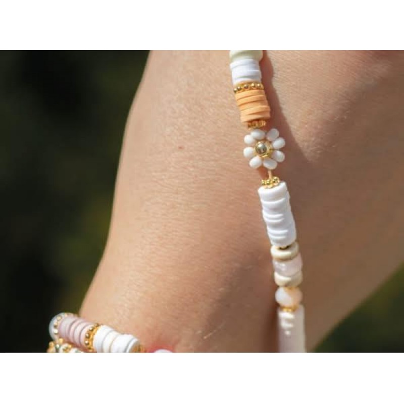 DIY Σετ Κοσμήματα Τηλεφώνου από Χάντρες Heishi DIY Σετ Κοσμήματα Τηλεφώνου από Χάντρες Heishi