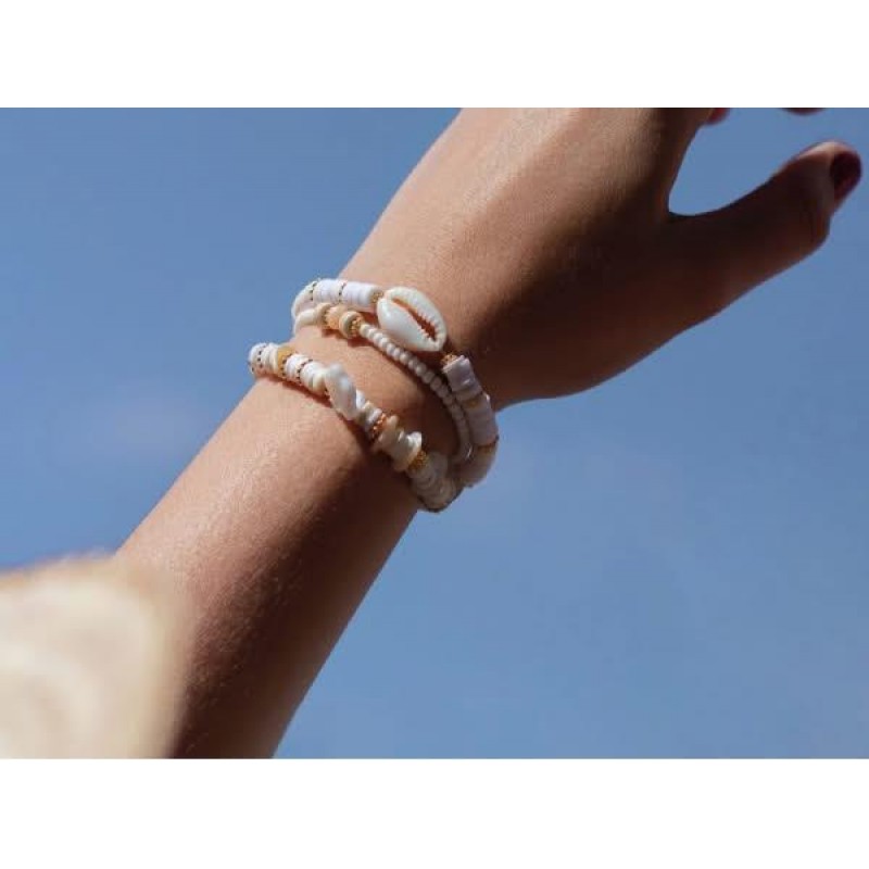 DIY Σετ Βραχιόλια από Χάντρες Heishi DIY Σετ Βραχιόλια από Χάντρες Heishi
