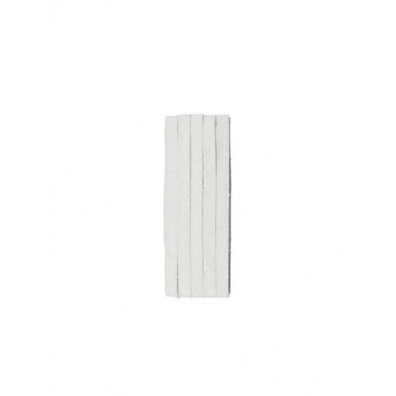 Glorex Λάστιχο για Μάσκες Λευκό 3m x 8mm