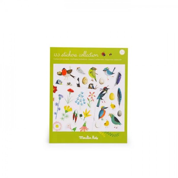 Moulin Roty Σετ 133 Αυτοκόλλητων Adventure Moulin Roty Σετ 133 Αυτοκόλλητων Adventure