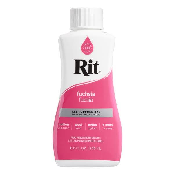 Rit Dye Liquid Fuchsia Rit Dye Liquid Fuchsia