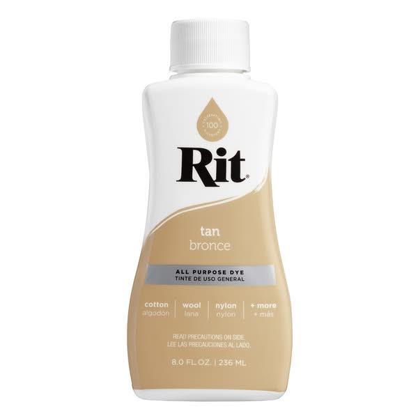 Rit Dye Liquid Tan Rit Dye Liquid Tan