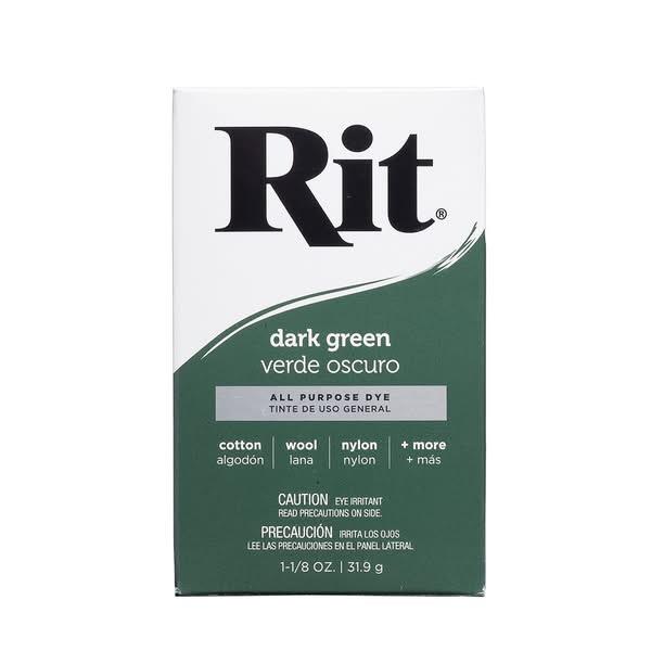 Rit Dye Powder Dark Green