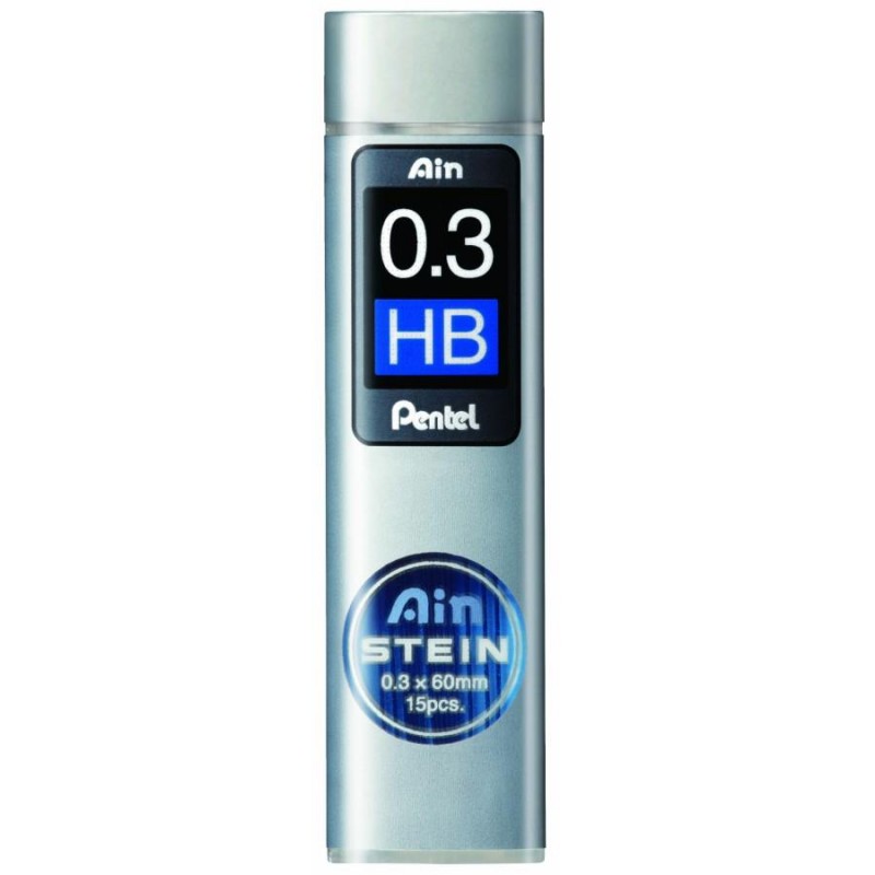 Pentel Μύτες Μηχανικού Μολυβιού Ain Stein 0.3 HB