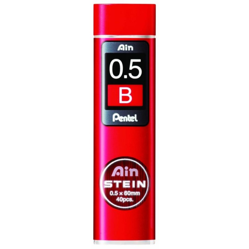 Pentel Μύτες Μηχανικού Μολυβιού Ain Stein 0.5 B