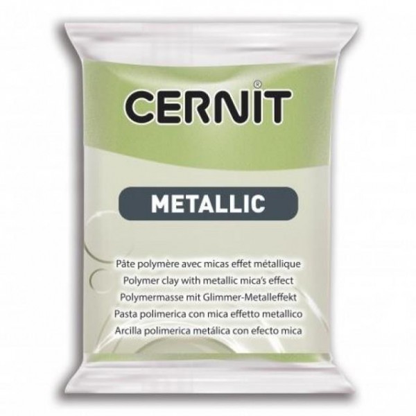 Cernit 56gr Metallic No 051 Green gold