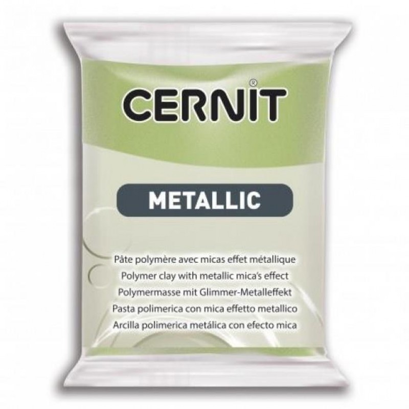 Cernit 56gr Metallic No 051 Green gold