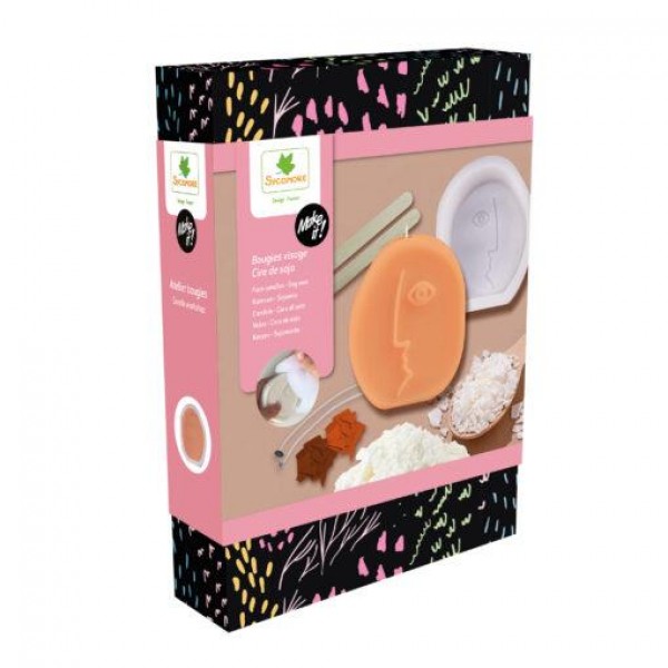 Κατασκευή με Κερί Σόγιας – Πρόσωπο Κατασκευή με Κερί Σόγιας – Πρόσωπο