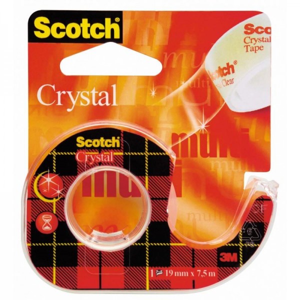 3M Scotch Tape Crystal 19mm x 7,5m 3M Scotch Tape Crystal 19mm x 7,5m