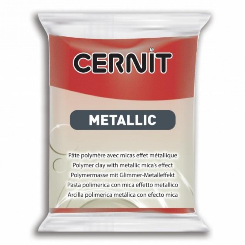Cernit 56gr Metallic No 400 Red