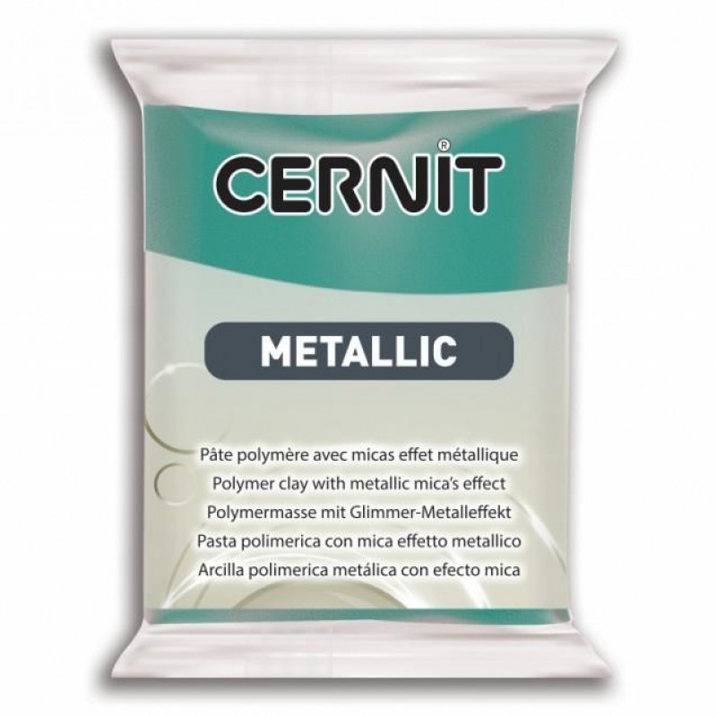 Cernit 56gr Metallic No 676 Turquoise green