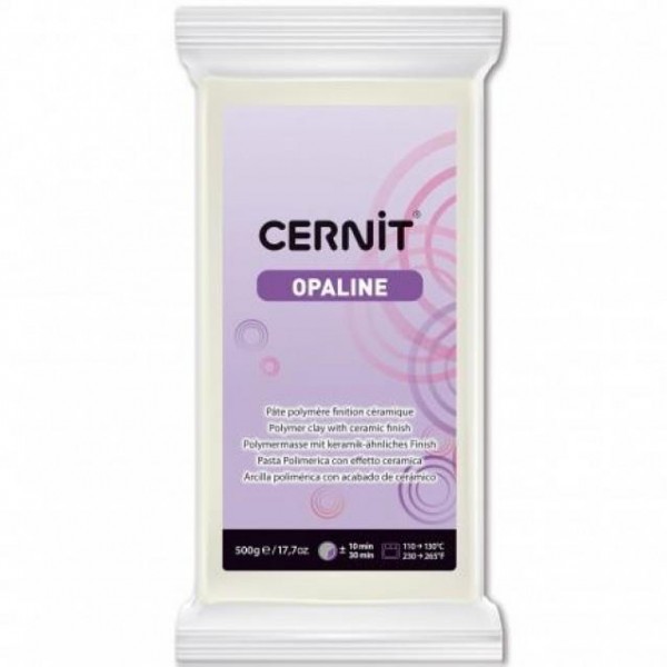 Cernit 500gr Opaline No 010 White Cernit 500gr Opaline No 010 White