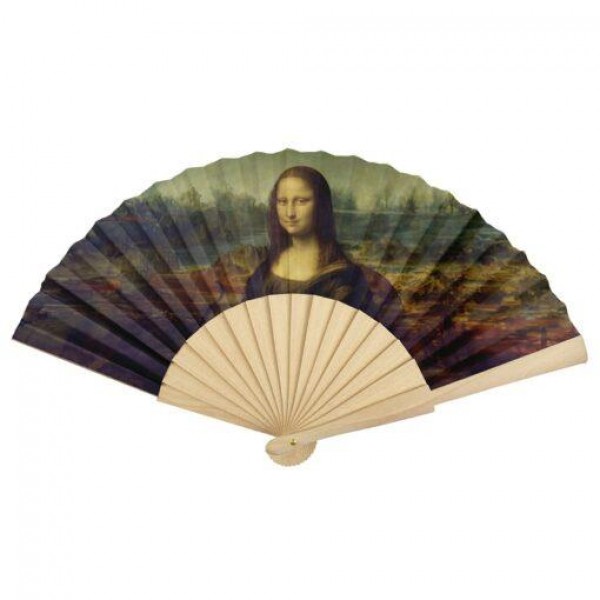 Βεντάλια “Mona Lisa” Da Vinci 21x37cm