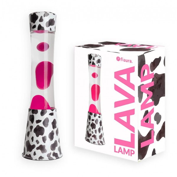 Fisura Tower Lava Lamp Cow