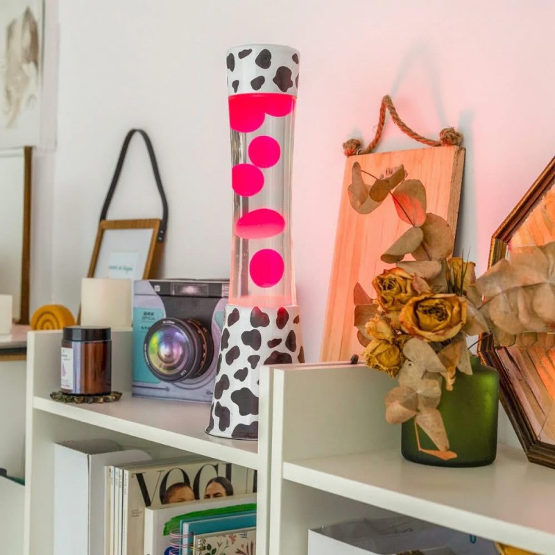 Fisura Tower Lava Lamp Cow