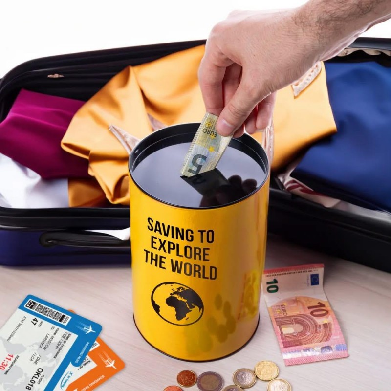 Fisura Money Box XL Saving To Explore The World