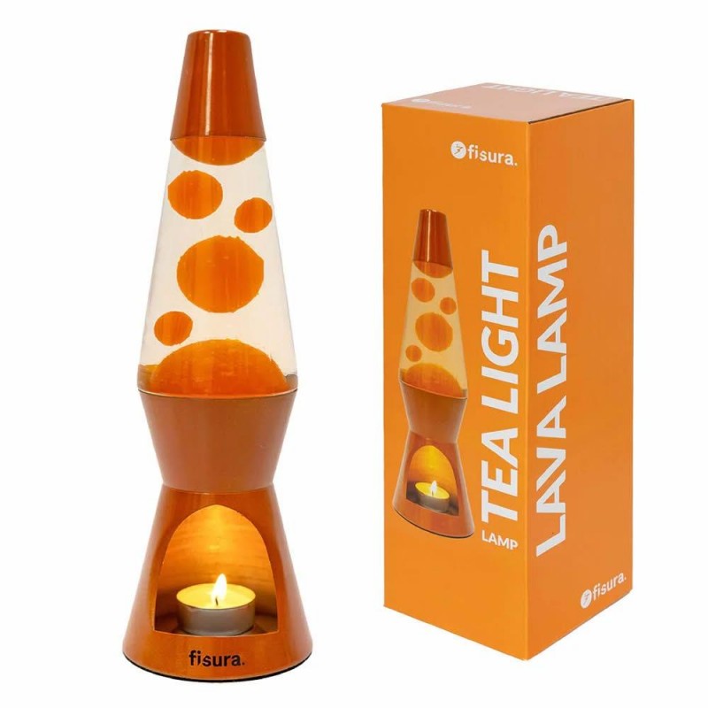 Fisura Tea Light Lava Lamp Terracota Fisura Tea Light Lava Lamp Terracota