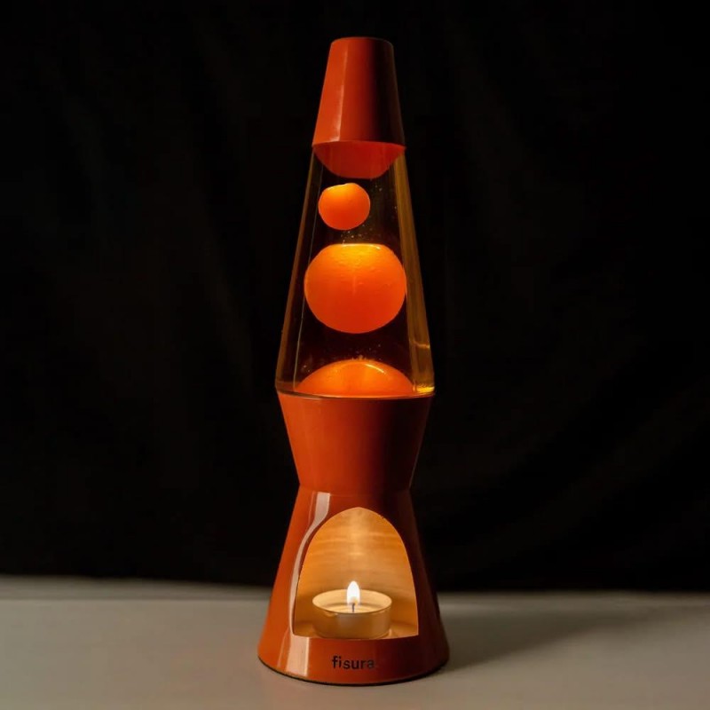 Fisura Tea Light Lava Lamp Terracota Fisura Tea Light Lava Lamp Terracota