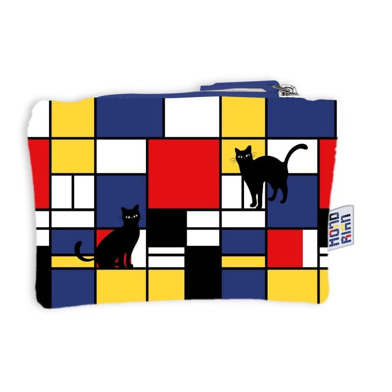 Τσαντάκι “Chat” Mondrian 20x15 cm